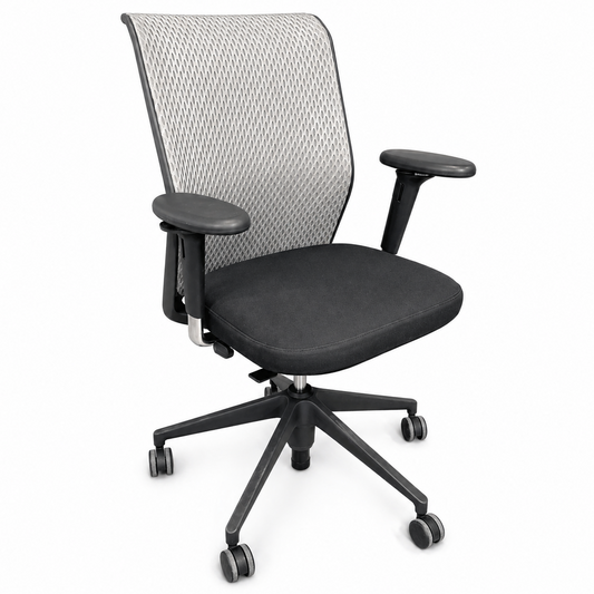 Vitra ID Mesh grau schwarz