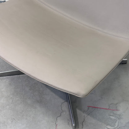 Artikelanlage Catifa 80 Lounge Leder Farbe greige , Allianz München ([kein Wert])