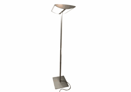 Waldmann Stehlampe floor lamp with 4 fluorescent tubes and metal base