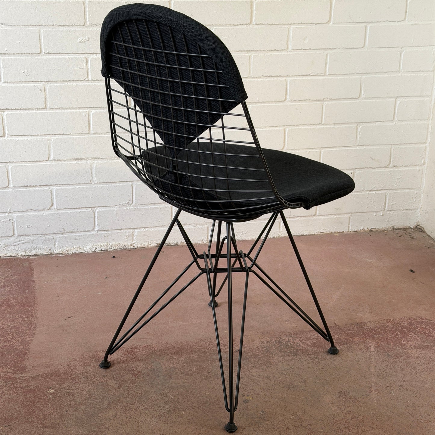 Vitra Wire Chair DKR-2 schwarz