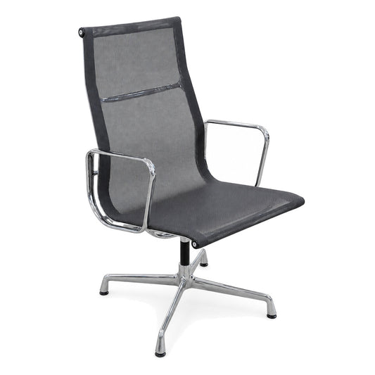Vitra EA 112 Netz anthrazit Chrom