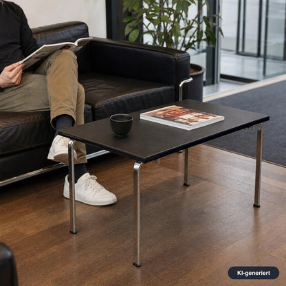Kill International Beistelltisch T92 Leder schwarz