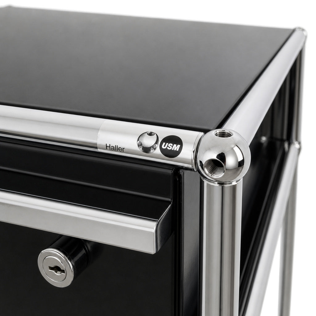 USM Haller Rollcontainer schwarz
