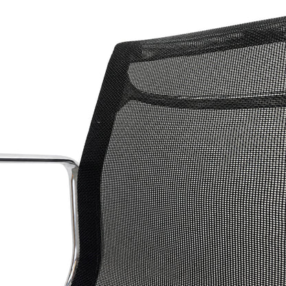 Vitra EA 108 Netz schwarz Alu