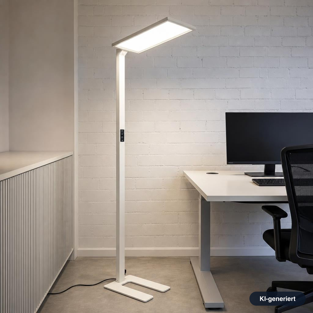Lenorad LED Stehlampe weiß