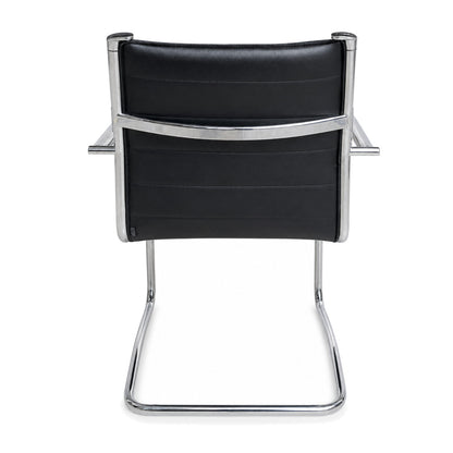 Sitland Freischwinger Leder/Chrom