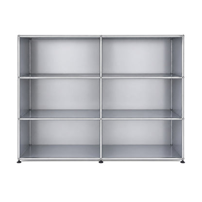 USM Haller Highboard 2x3 Mattsilber