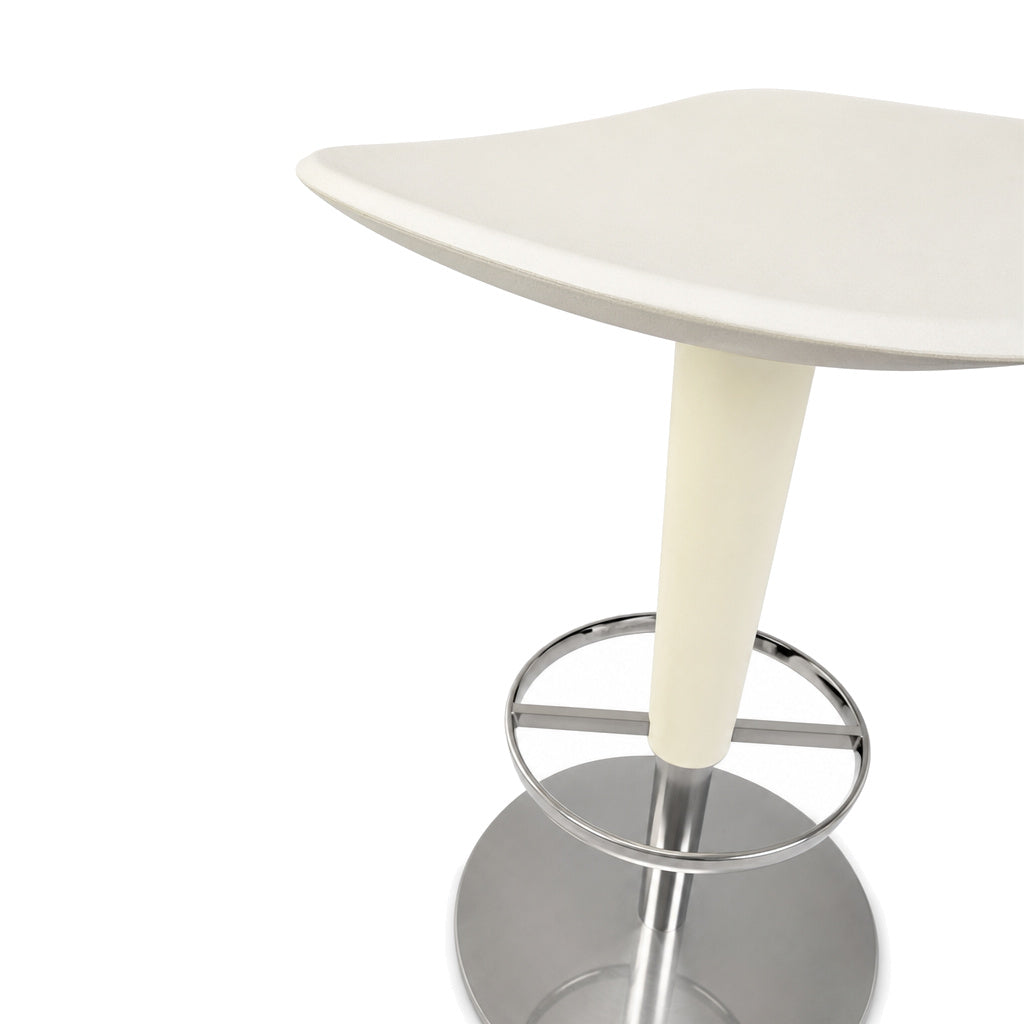 Arper Babar Barhocker weiß/creme