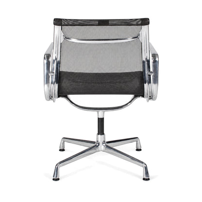 Vitra EA 107 Netz schwarz Chrom