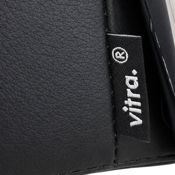 Vitra Visa Lounge Leder schwarz