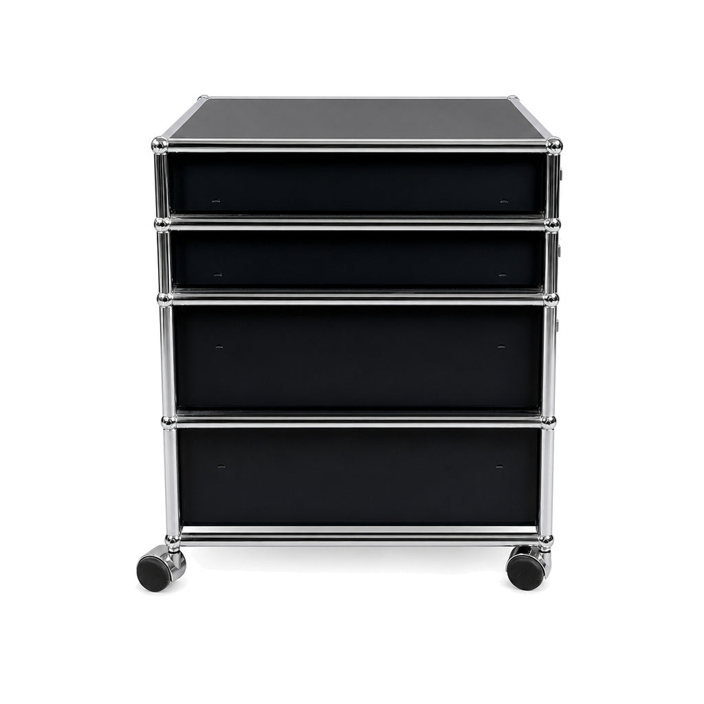 USM Haller Rollcontainer Graphitschwarz
