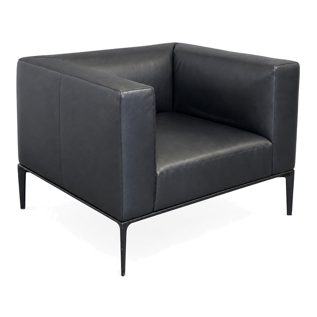 Walter Knoll Jaan Sessel Leder schwarz
