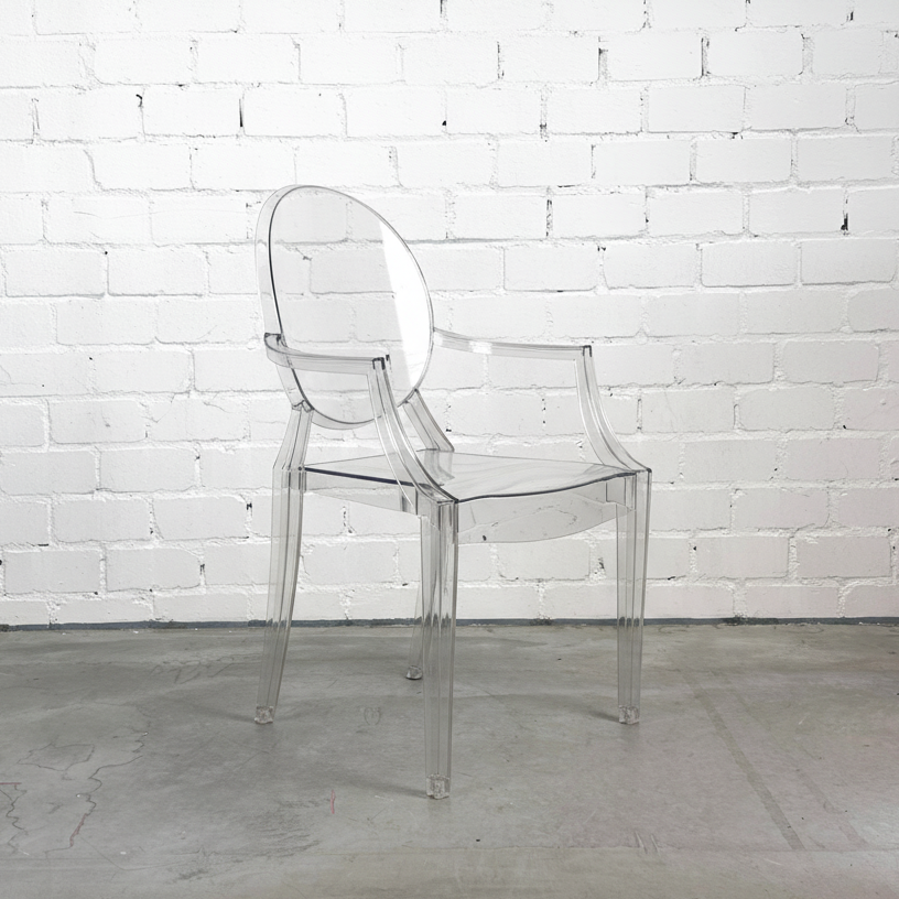 Kartell Louis Ghost Stuhl transparent