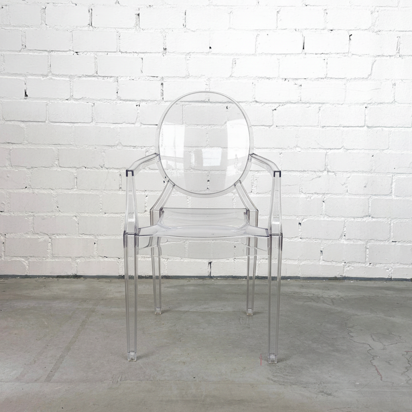 Kartell Louis Ghost Stuhl transparent