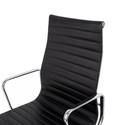 Vitra EA 119 Leder dunkelbraun