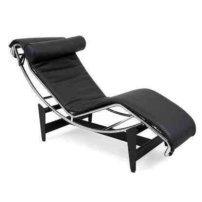 Cassina LC4 Chaiselongue Liege Leder schwarz