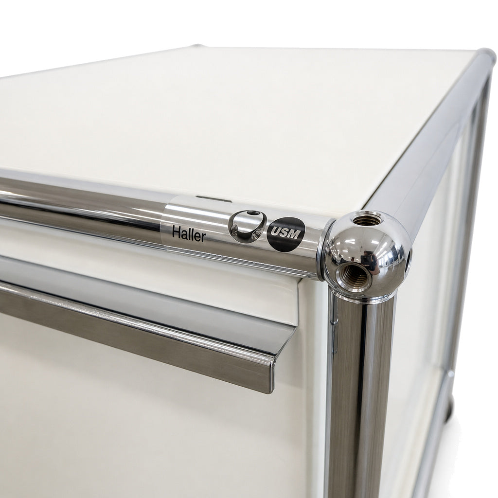 USM Haller Rollcontainer Weiß