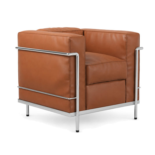 Cassina LC2 Sessel Leder Tabacco