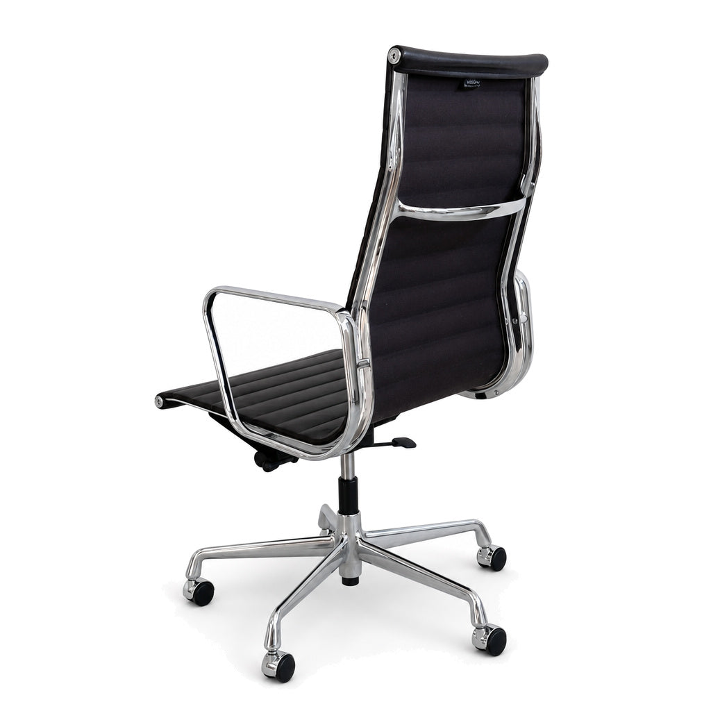 Vitra EA 119 Leder dunkelbraun