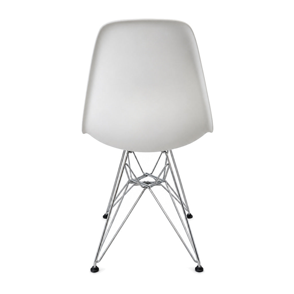 Vitra Eames Plastic Side Chair DSR weiß