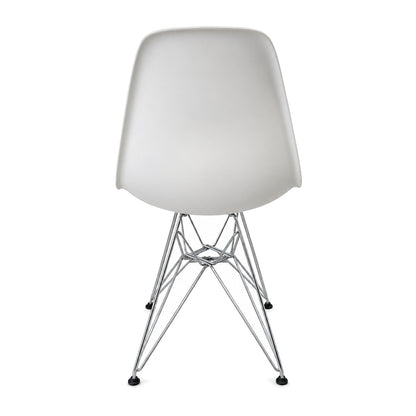 Vitra Eames Plastic Side Chair DSR weiß