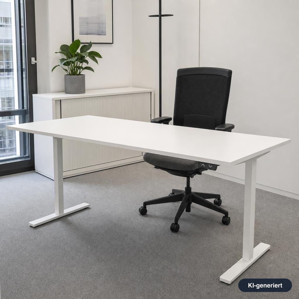 PAKET: 4x EHV-1 weiß (elektr. höhenverst.) 120x80cm