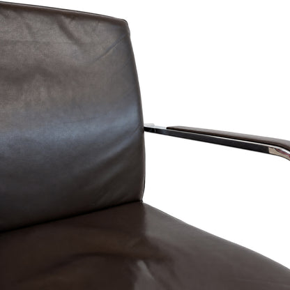 SITAG Freischwinger Leder braun