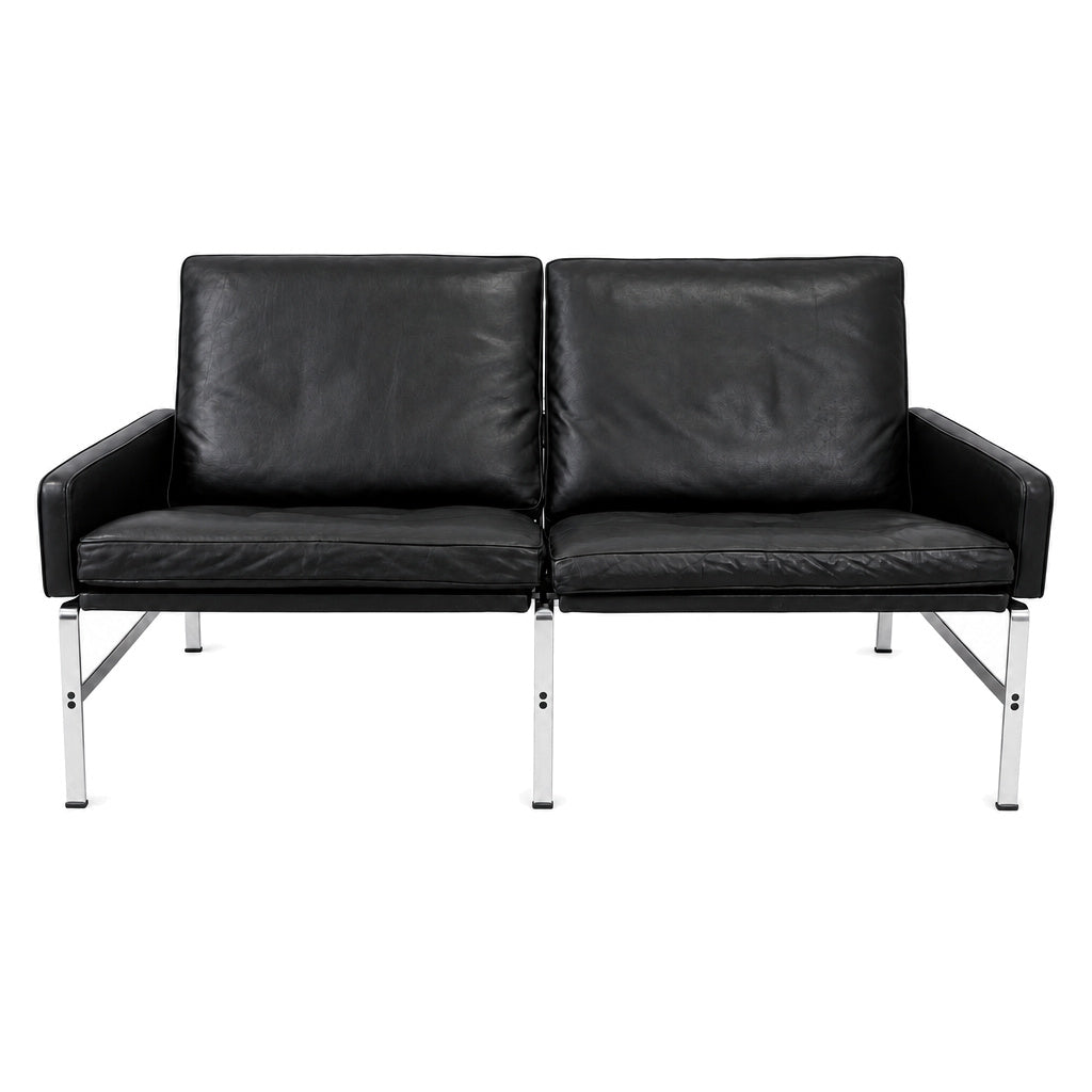 Kill International 2-Sitzer Modell 6720 Leder schwarz