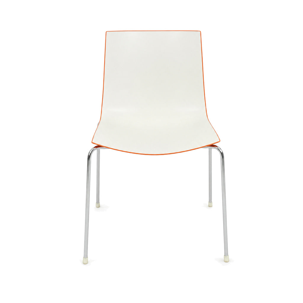 Arper Catifa 46 weiß/orange