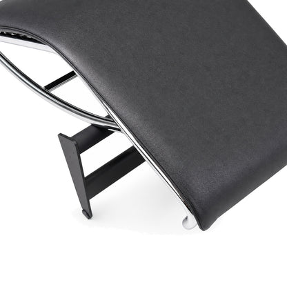 Cassina LC4 Chaiselongue Liege Leder schwarz
