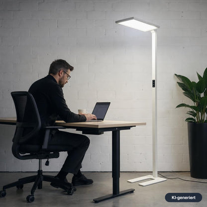 Lenorad LED Stehlampe weiß