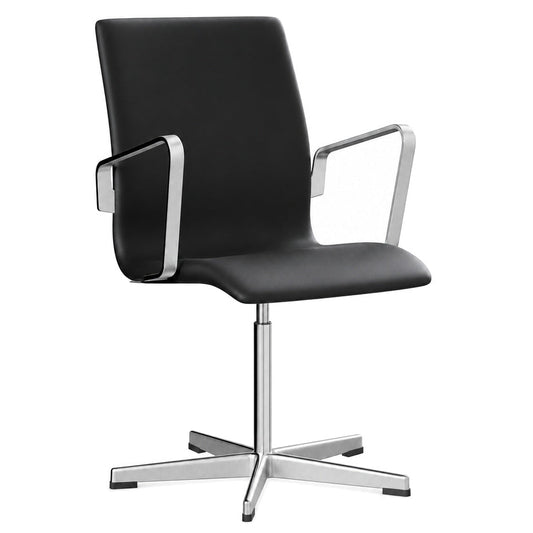 Fritz Hansen Oxford Leder schwarz