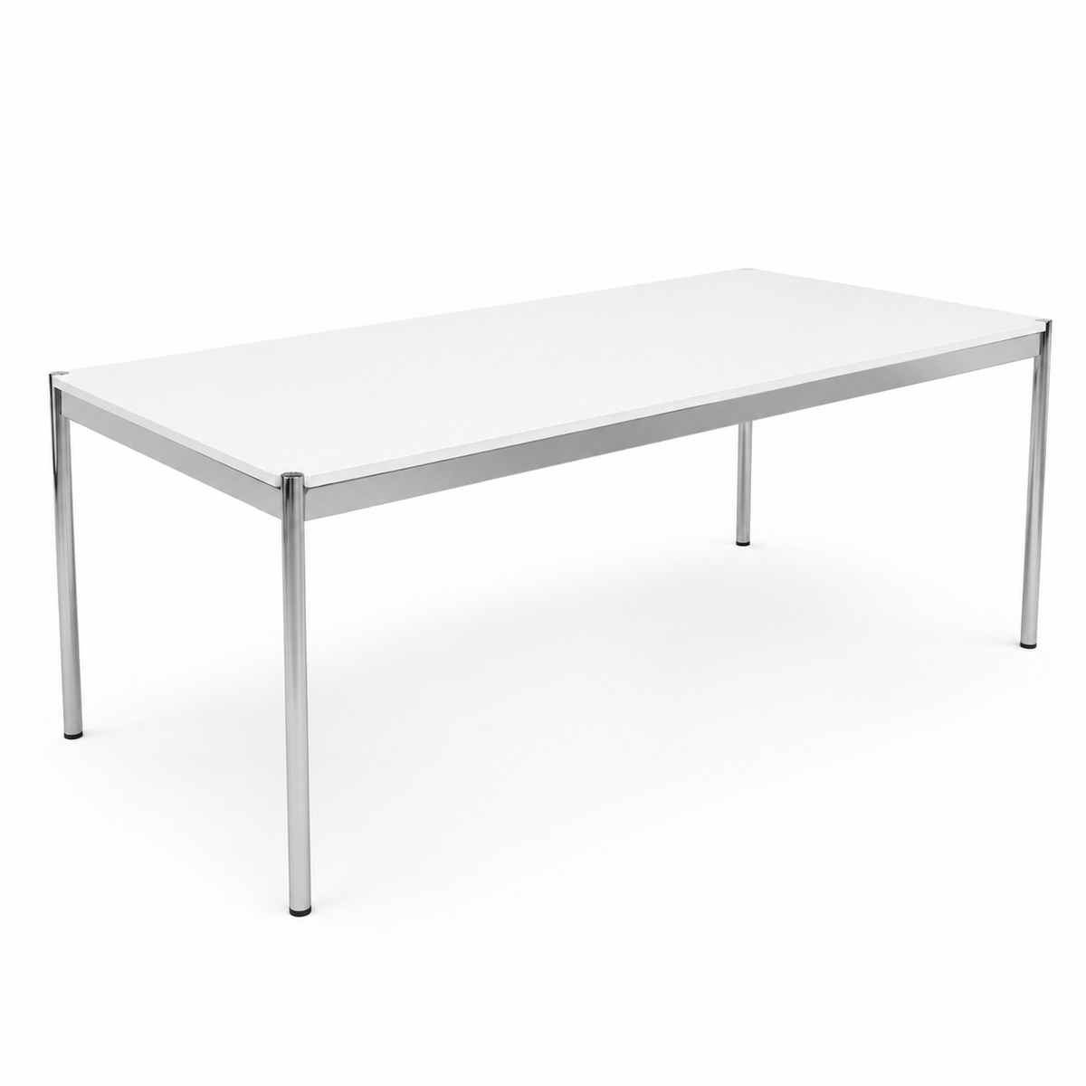 USM Haller Tisch 200x100cm reinweiß