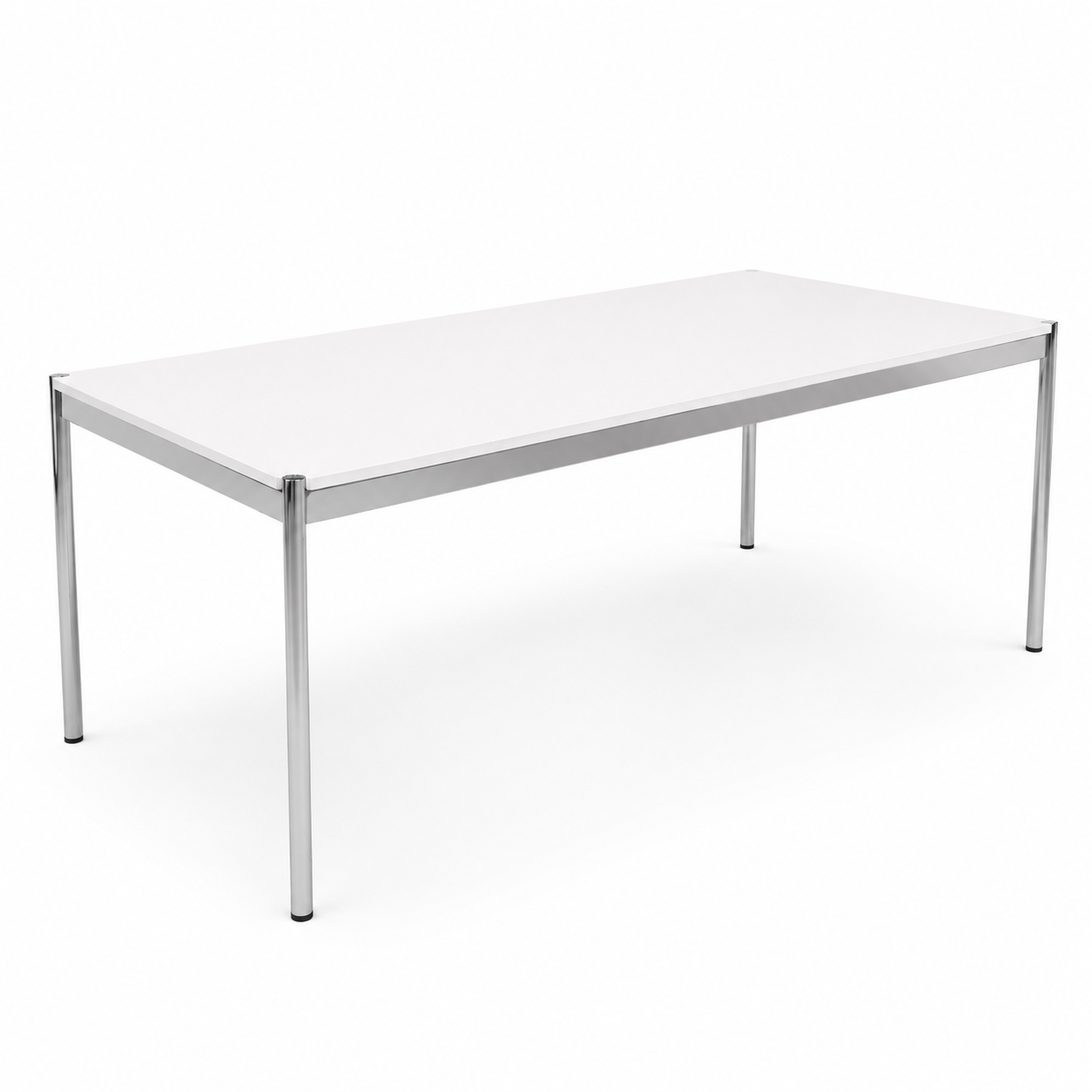 USM Haller Tisch 200x100cm reinweiß