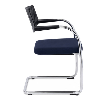 Vitra Visavis 2 dunkelblau / schwarz