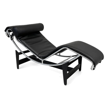 Cassina LC4 Chaiselongue Liege Leder schwarz