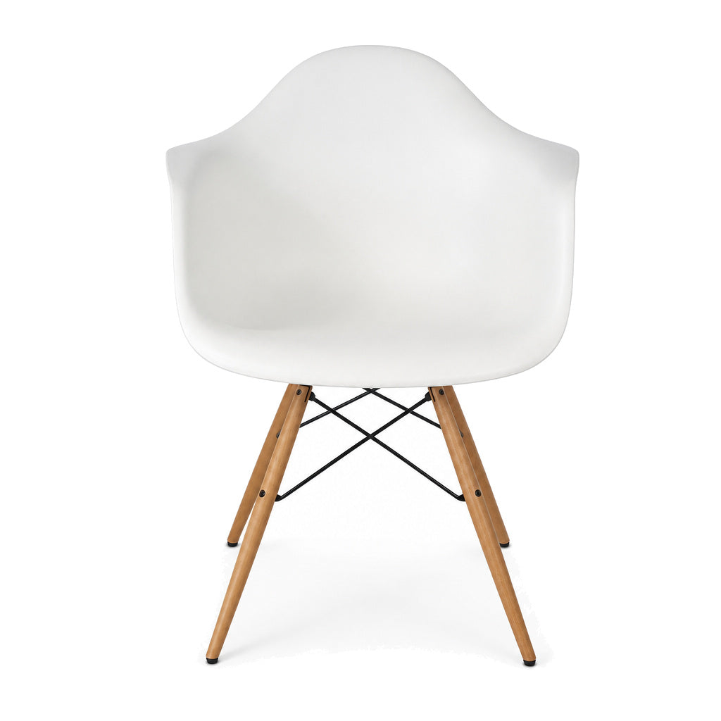 Vitra DAW Eames Plastic Armchair weiß