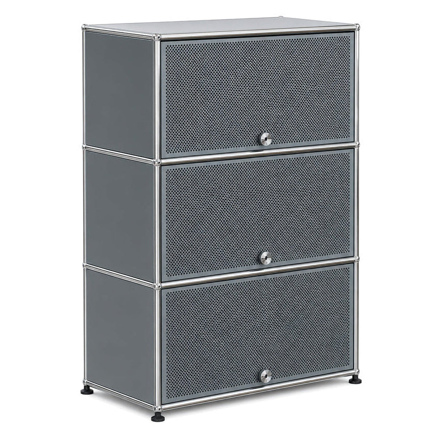 USM Haller Highboard 1x3 Mittelgrau