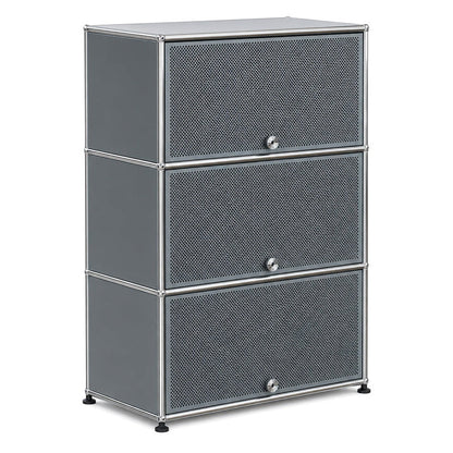 USM Haller Highboard 1x3 Mittelgrau