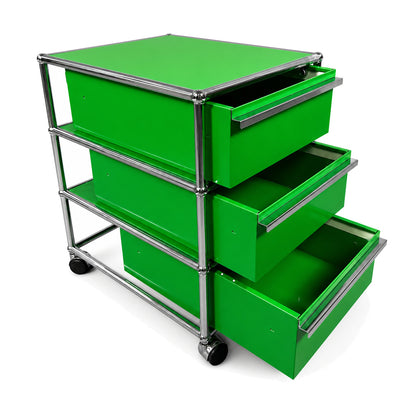 USM Haller Rollcontainer Grün
