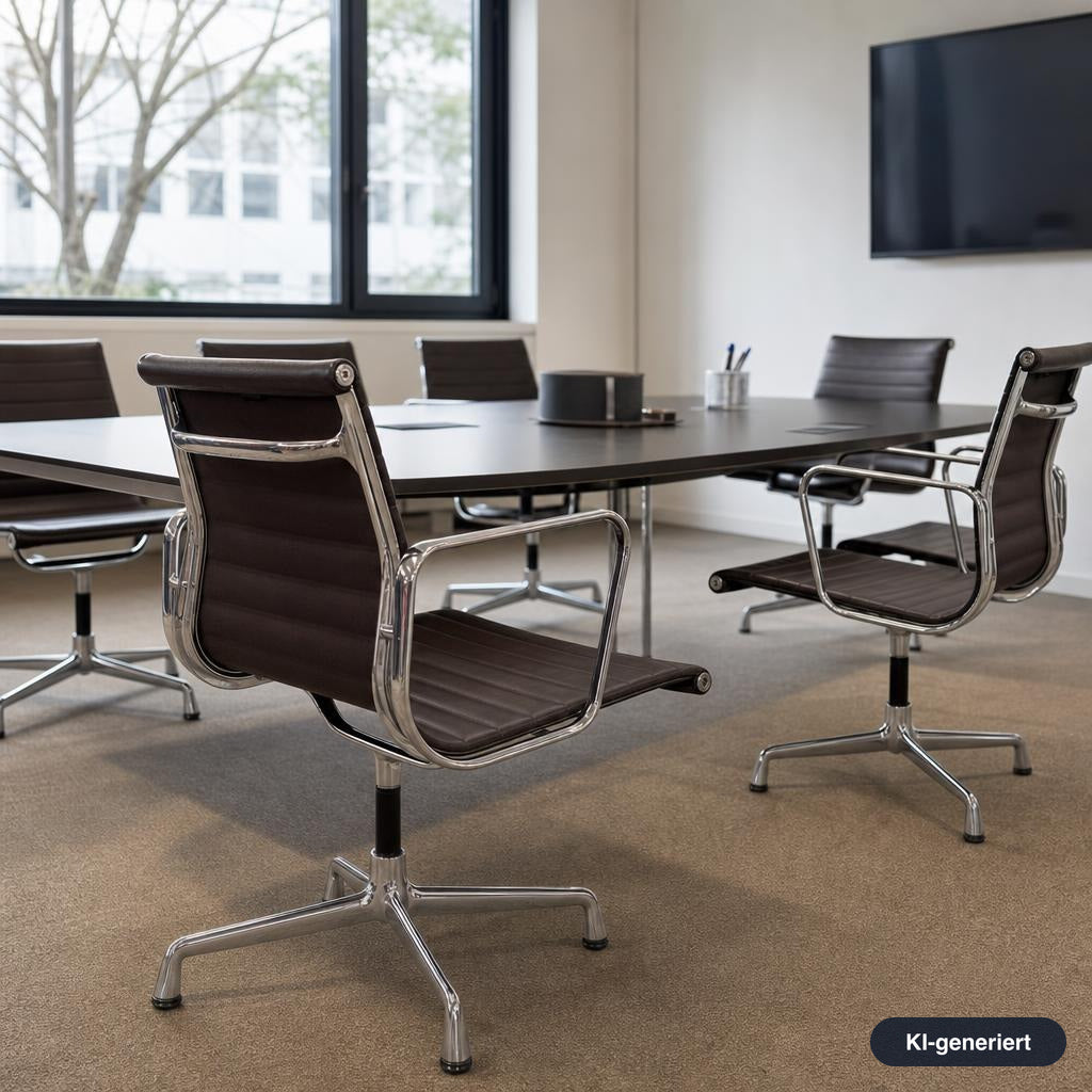 Vitra EA 108 Leder braun