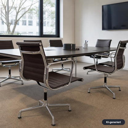 Vitra EA 108 Leder braun