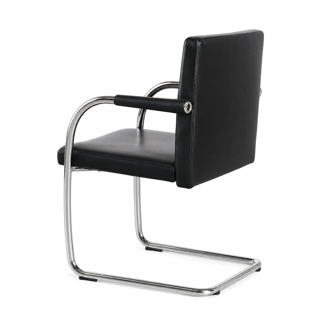 Vitra Visasoft Leder schwarz