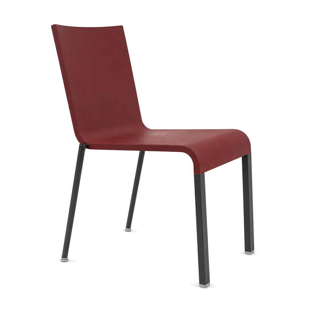 Vitra .03 Besucherstuhl weinrot