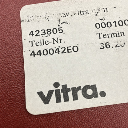 Vitra .03 Besucherstuhl weinrot
