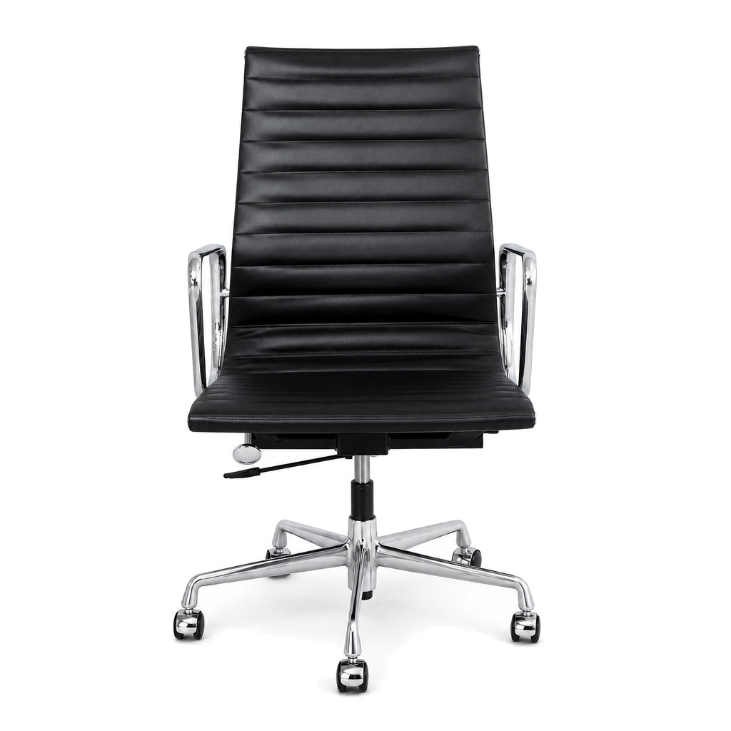 Vitra EA 119 Leder dunkelbraun