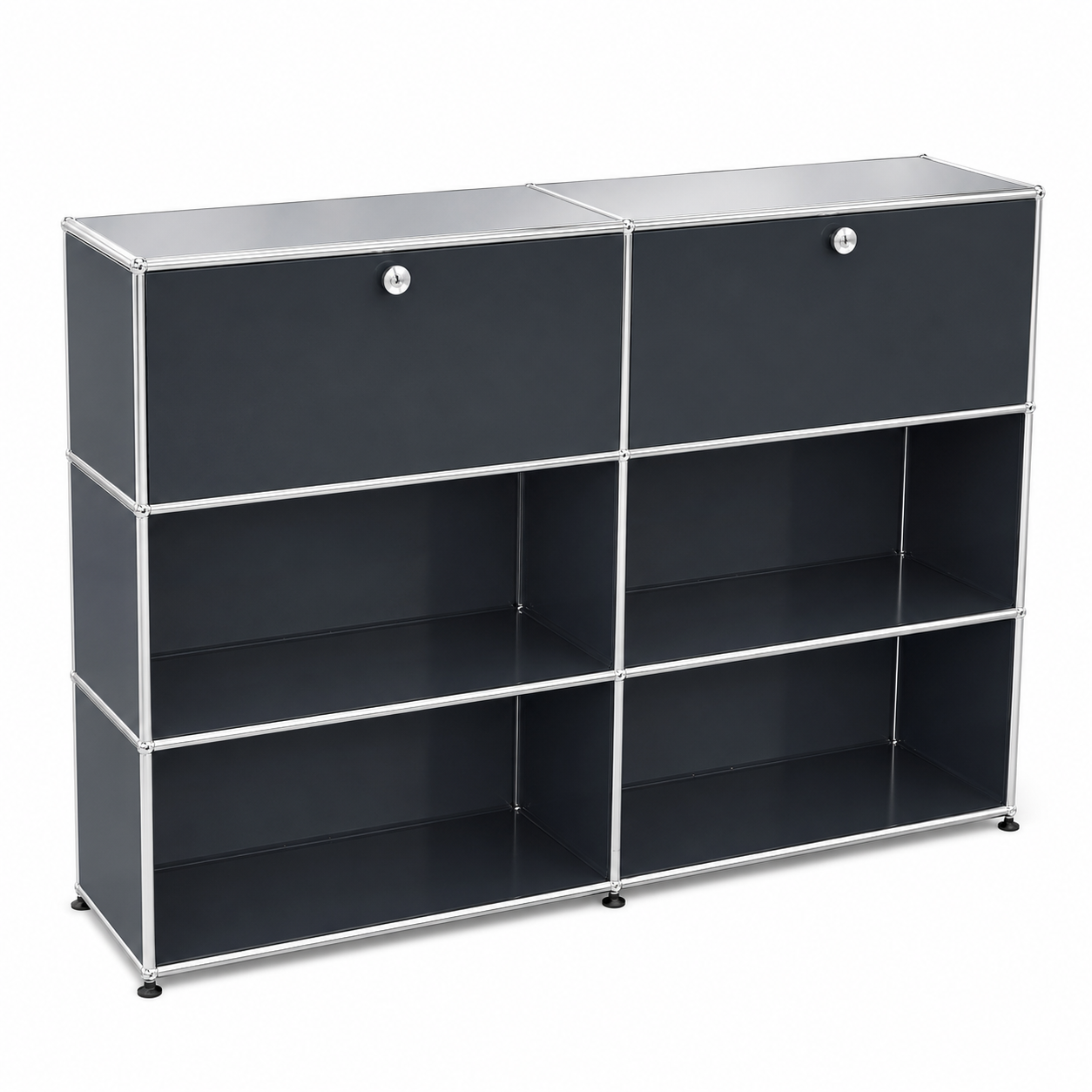 Artikelanlage 2x3 Highboard grau 2 Fronten oben_[kein Wert]