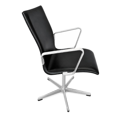 Fritz Hansen Oxford Leder schwarz
