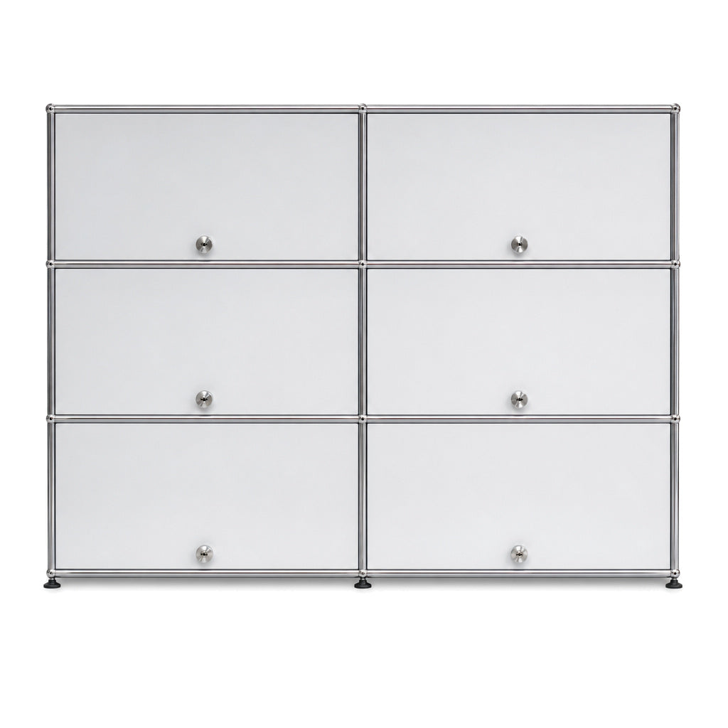 USM Haller Highboard 2x3 Lichtgrau