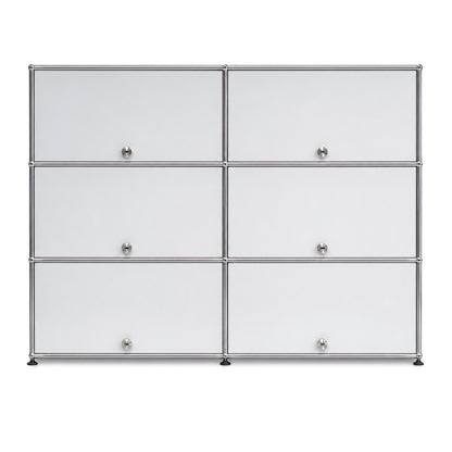 USM Haller Highboard 2x3 Lichtgrau
